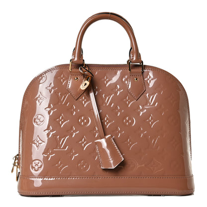 Louis Vuitton Vernis Alma PM Rose Velours 1 of 13