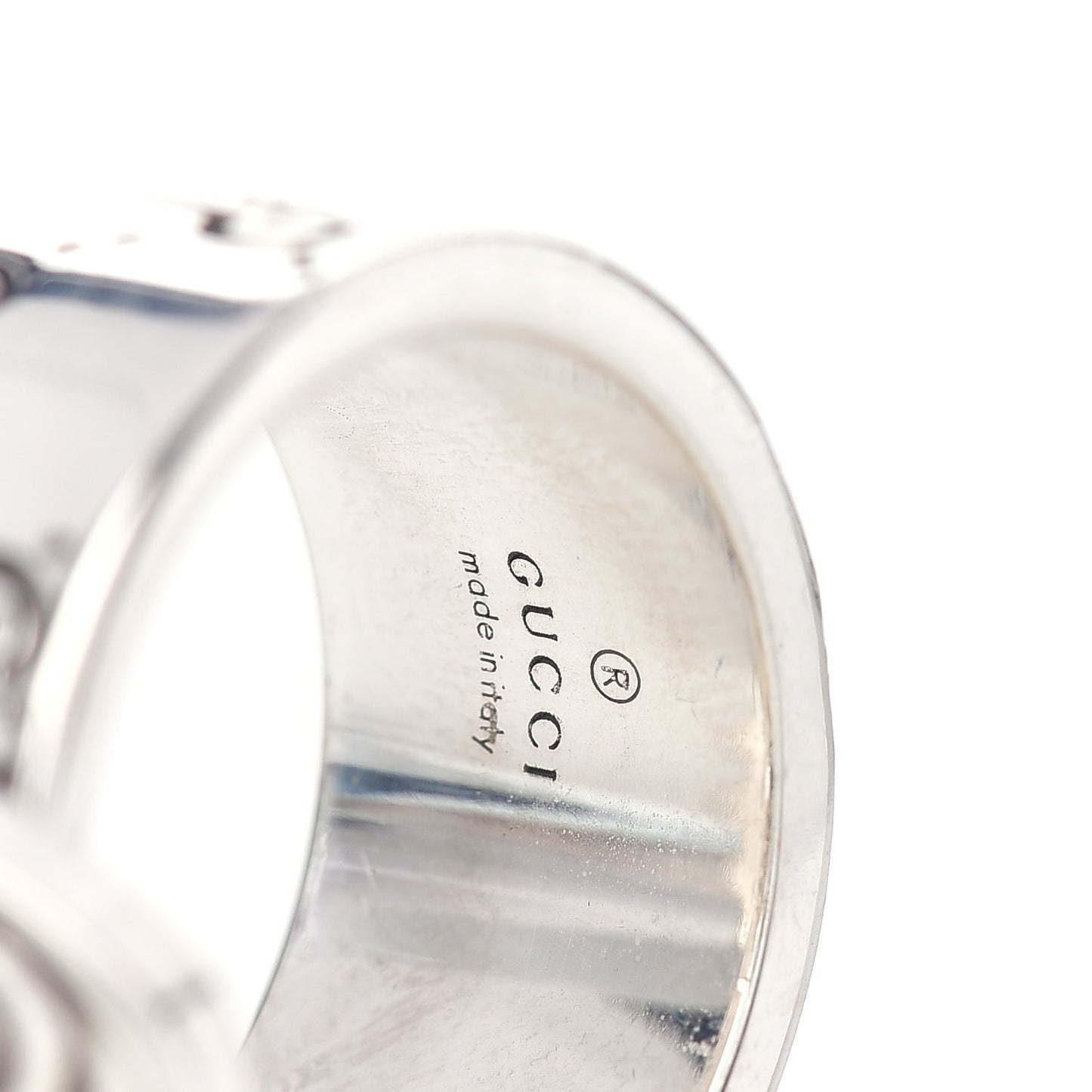 Sterling Silver GucciGhost Ring 60 9