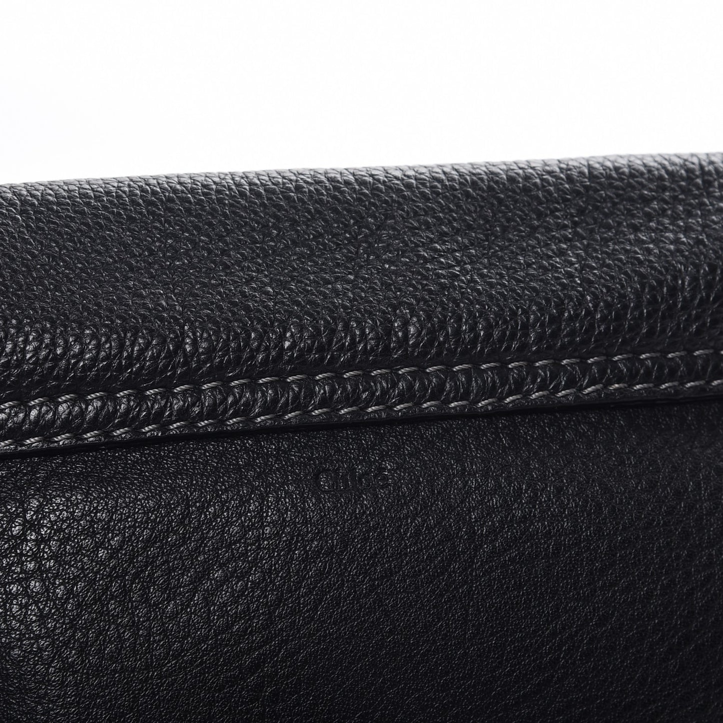 Calfskin Marcie Pochette Crossbody Bag Black