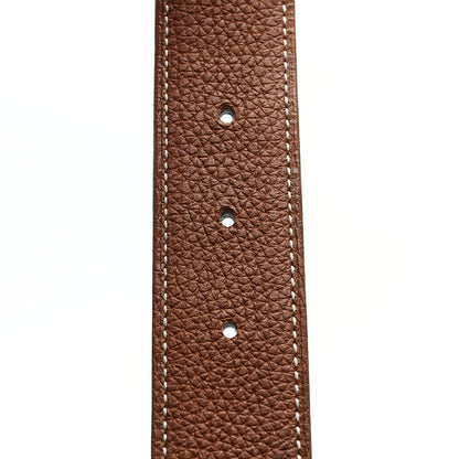 Hermes Box Togo 42mm Constance Belt 100 40 Black Gold 6 of 7