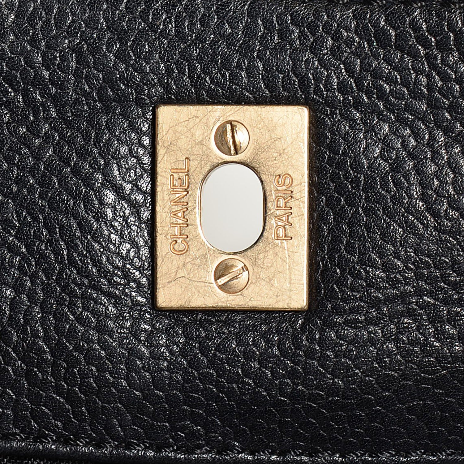 Chanel Caviar Shoulder Bag Black 7 of 8