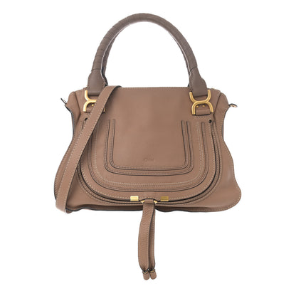 Chloe Calfskin Medium Marcie Satchel Nut 1 of 14