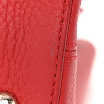 Louis Vuitton Taurillon Capucines BB Rubis 10 of 11