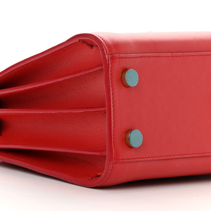 Saint Laurent Calfskin Nano Sac De Jour Lipstick Red 8 of 17