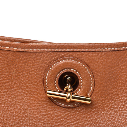 Hermes Taurillon Clemence Vespa PM Gold 17 of 17