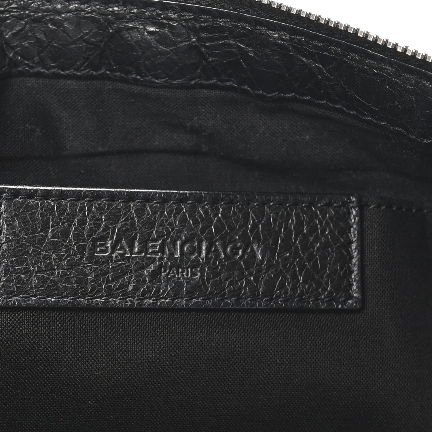 Balenciaga Agneau Arena Classic Hardware Large Clip Black 6 of 8