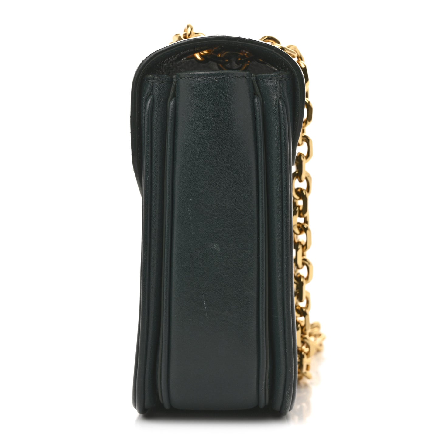 Shiny Calfskin Medium C Bag Amazone
