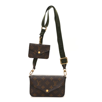Louis Vuitton Monogram Felicie Strap & Go Kaki 1 of 10