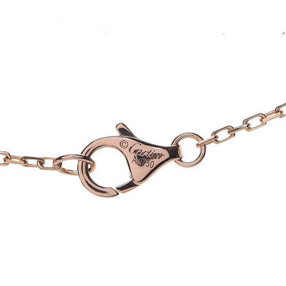 Cartier 18K Pink Yellow White Gold Diamond Trinity Heart Pendant Necklace 6 of 7