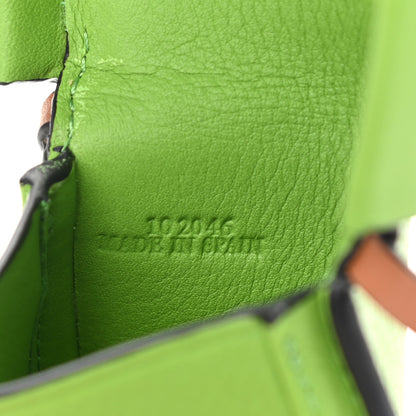 Loewe X MY NEIGHBOR TOTORO Calfskin Mini Heel Pouch Apple Green 7 of 10