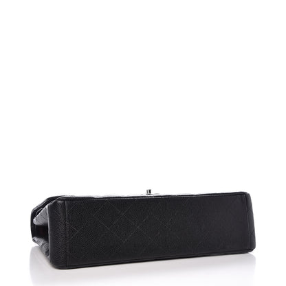 Chanel Caviar Quilted Maxi Double Flap Black 5 of 8