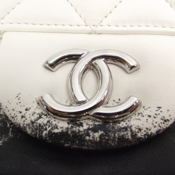 Lambskin Blizzard Zip Top Flap
