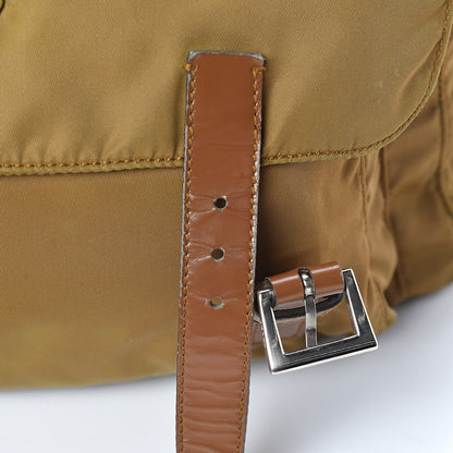 Prada Tessuto Nylon Vela Sport Messenger Bag Brown 7 of 13