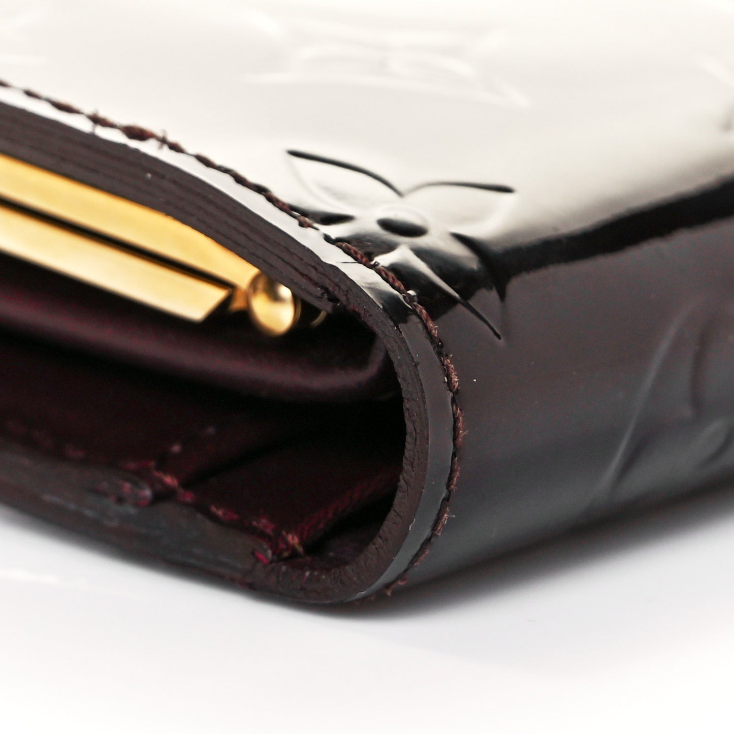 Vernis French Purse Wallet Amarante