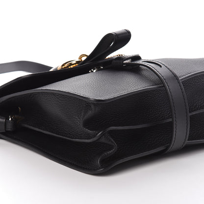 Chloe Grained Calfskin Medium Aby Day Shoulder Bag Black 5 of 9