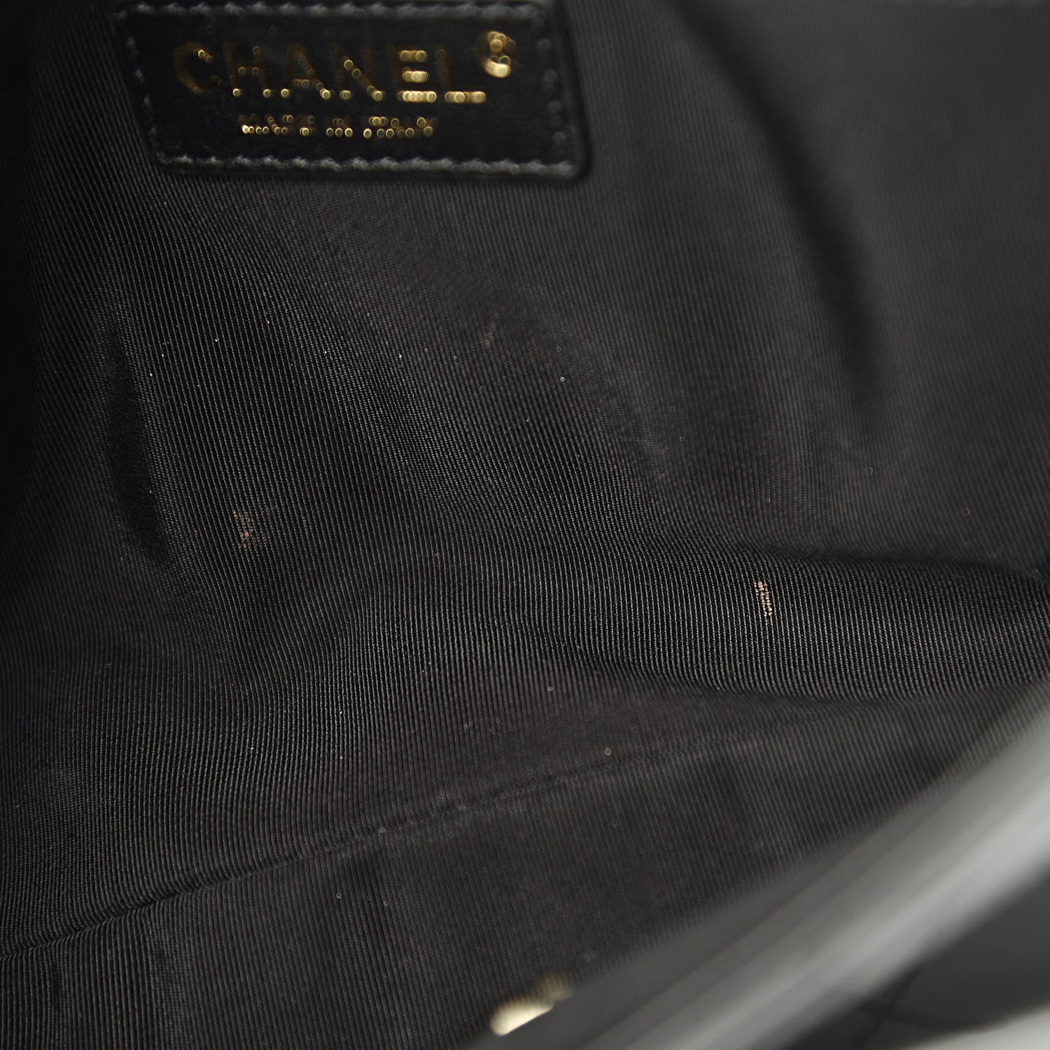 Chanel Calfskin Stitched Medium Covered CC Flap Bag Black 11 of 15