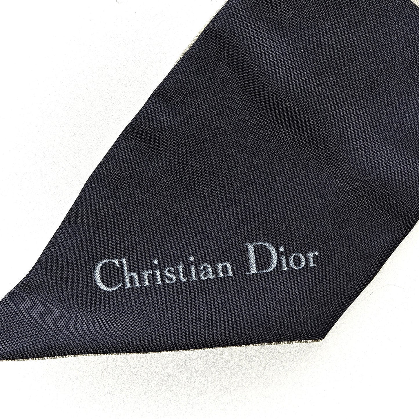 Silk Oblique Mitzah Scarf Blue
