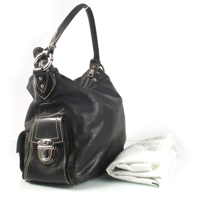 Marc Jacobs Leather Large Multipocket Hobo Black 3 of 8