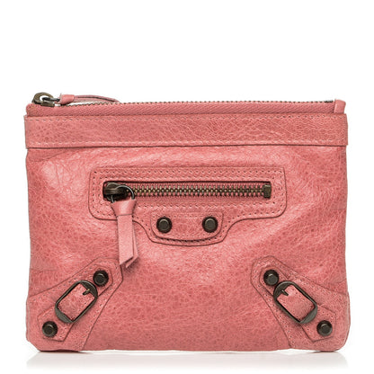 Balenciaga Agneau Classic Hardware M Porte-Monnaie Coin Purse Framboise 1 of 7