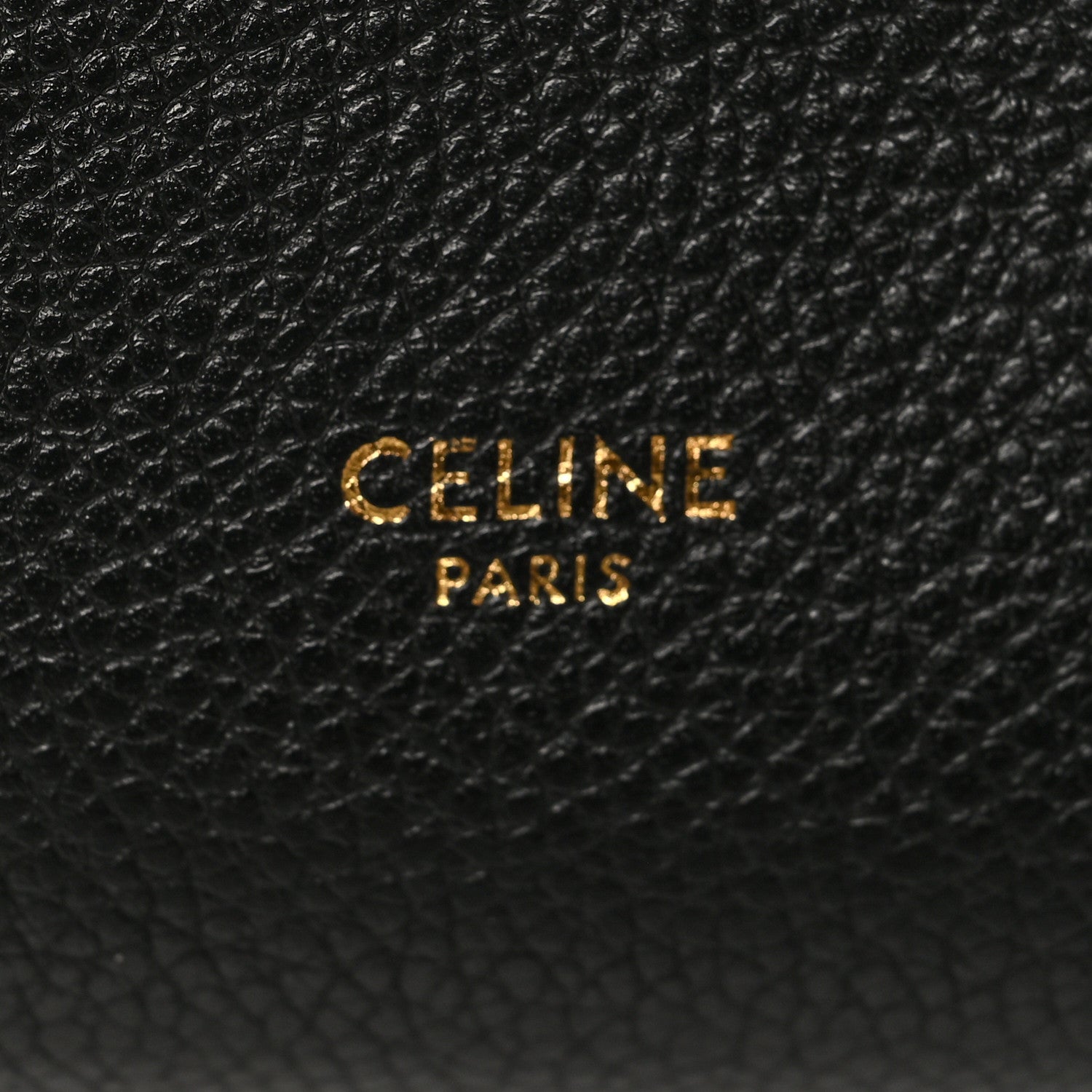 Celine Soft Grained Calfskin Small Sangle Bucket Bag Black 10 of 14