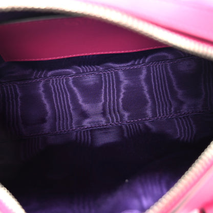 Gucci Nylon Calfskin Enamel GG Matelasse Mini Bowler Bag Lovely 5 of 10