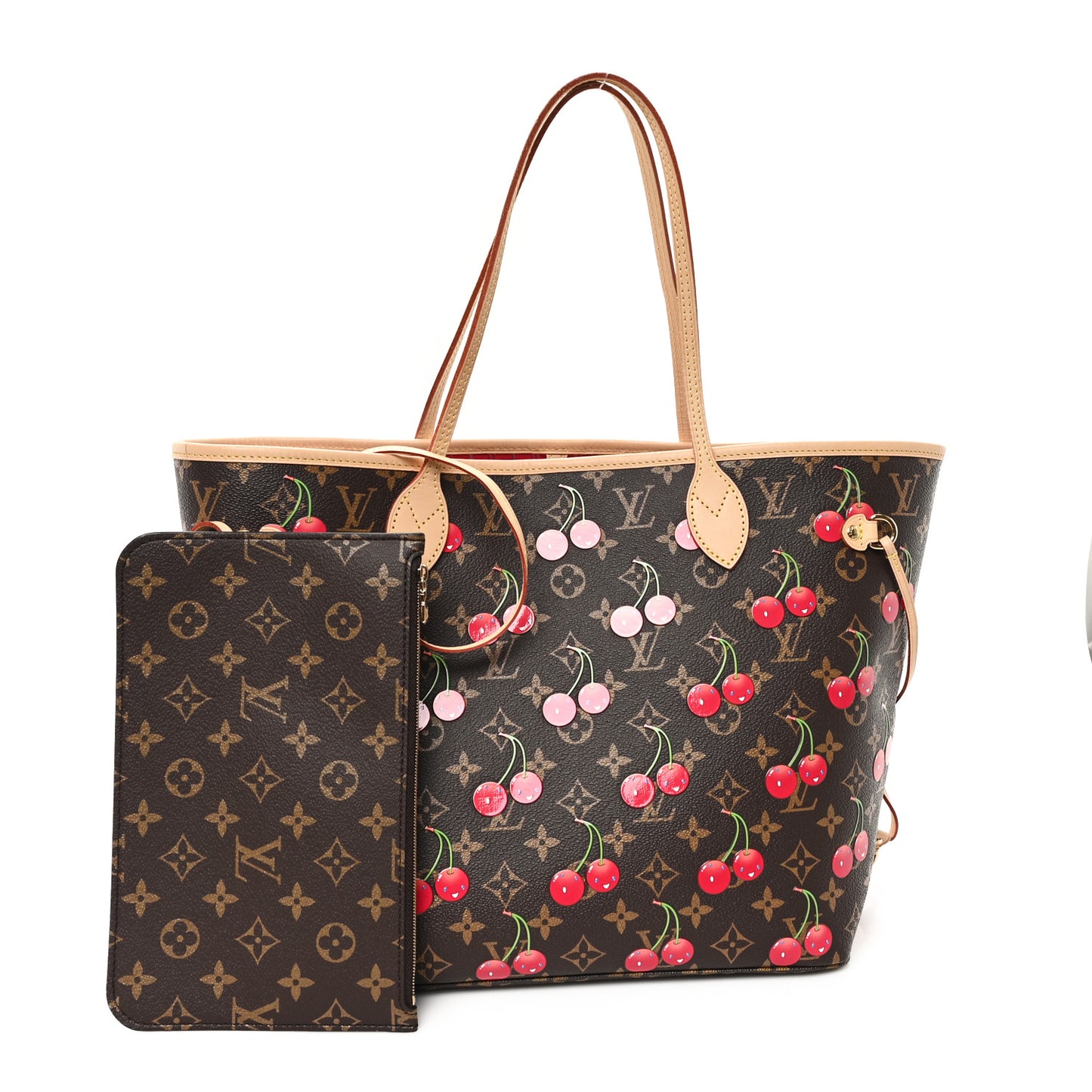 LV X TM Monogram Cerises Neverfull MM