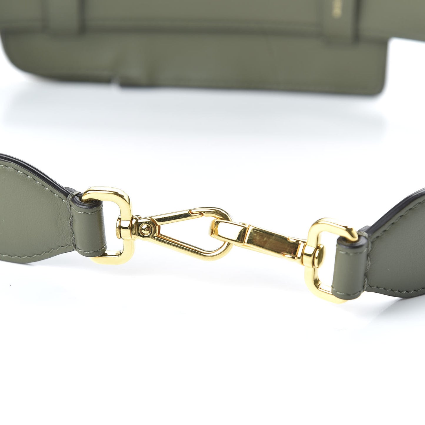 Vitello Grace Matte Cell Pocket Bag Strap Equatore