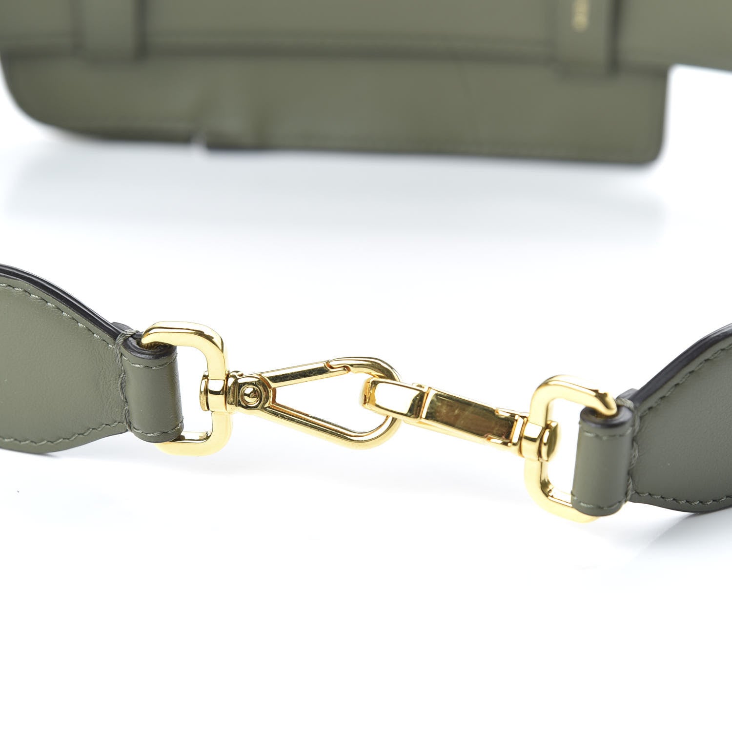 Fendi Vitello Grace Matte Cell Pocket Bag Strap Equatore 8 of 12