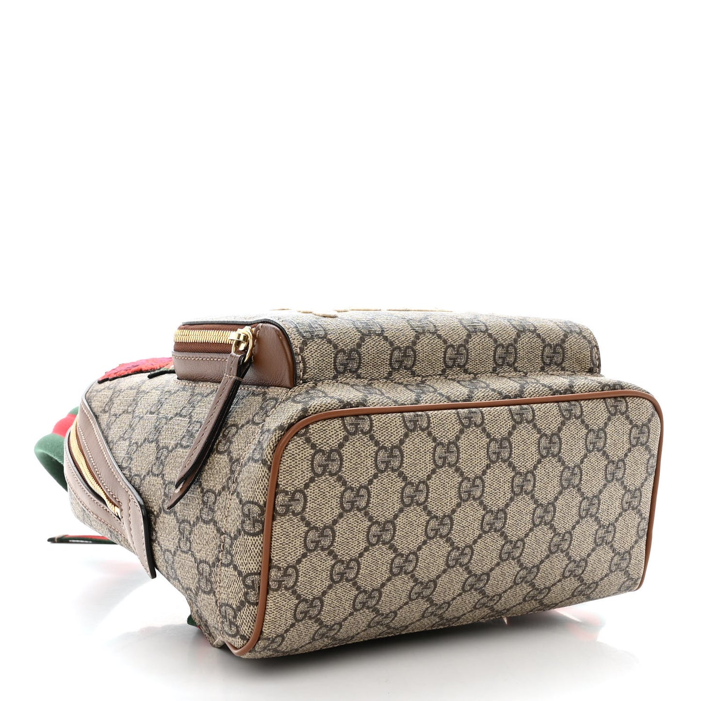 GG Supreme Monogram Web Blind For Love Embroidered Small Day Backpack