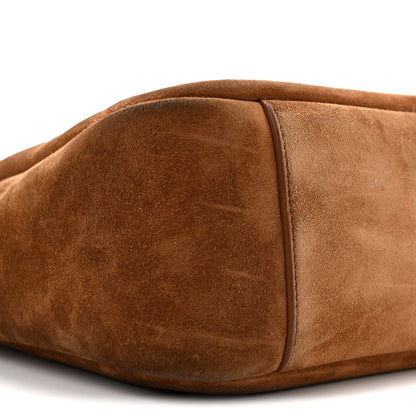 Saint Laurent Suede Small Le 5 A 7 Soft Hobo Snuff 8 of 11