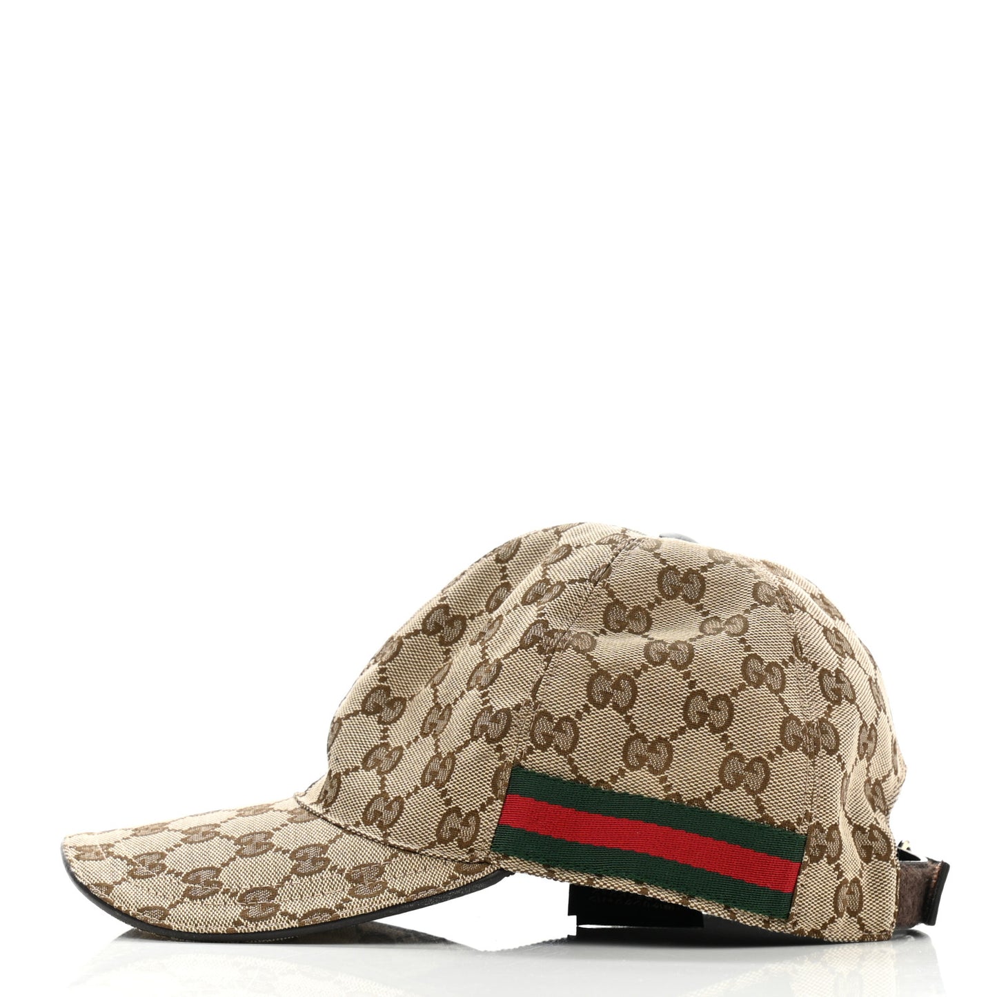 Monogram Web Baseball Hat M Beige Cocoa