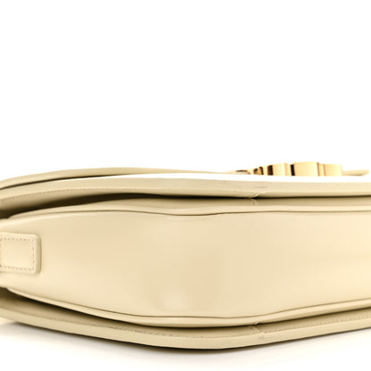 Celine Shiny Calfskin Medium Triomphe Limestone 8 of 9