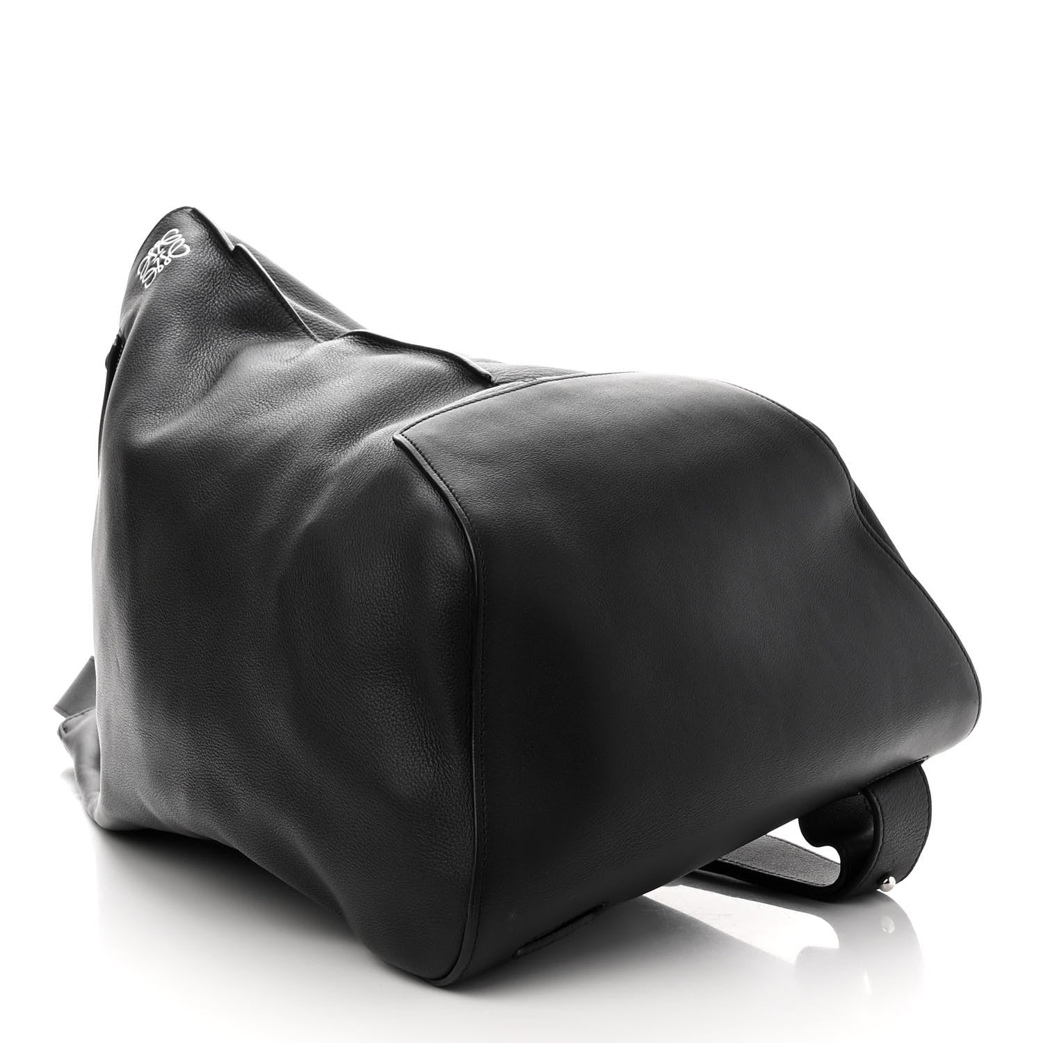 Loewe Grained Calfskin Sling Hobo Black 4 of 10