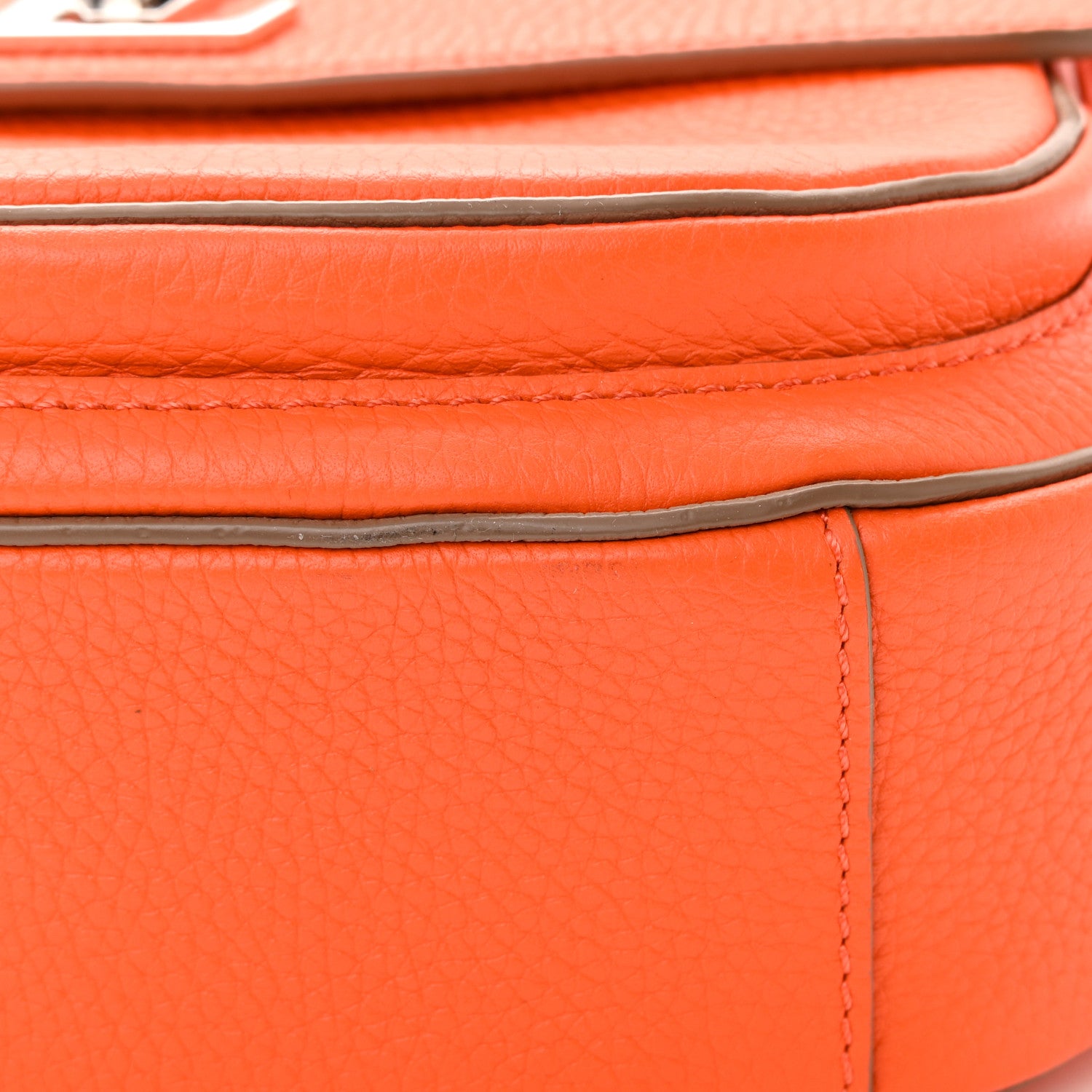 Louis Vuitton Taurillon Marceau Tangerine Taupe 14 of 17