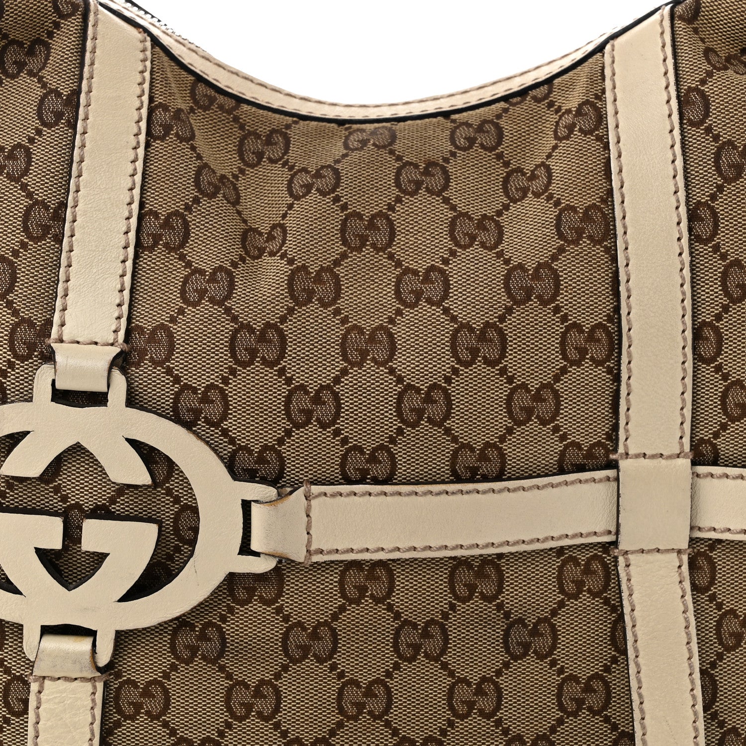 Gucci Monogram GG Royal Hobo Off White 8 of 12