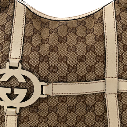 Gucci Monogram GG Royal Hobo Off White 8 of 12