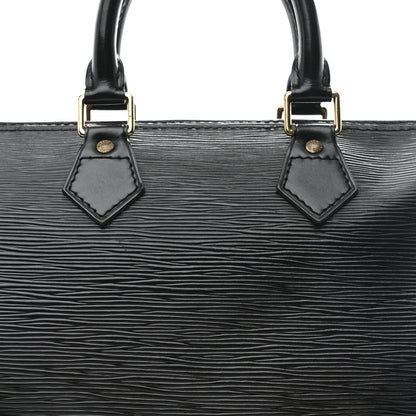 Louis Vuitton Epi Speedy 25 Black 8 of 10