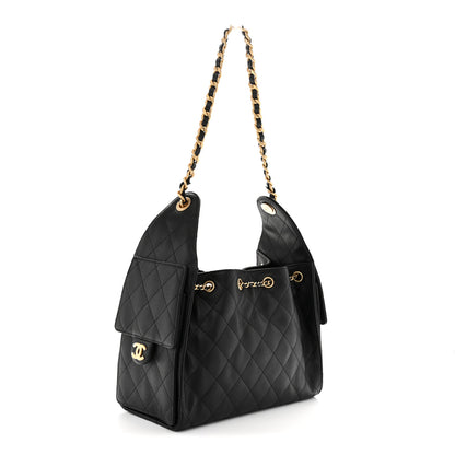 Chanel Caviar Quilted Small Chanel 25 Handbag Black 3 of 11