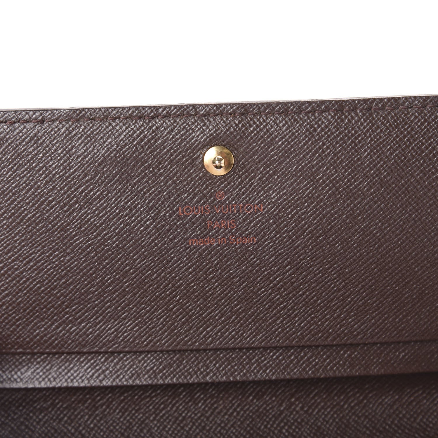 Louis Vuitton Damier Ebene Porte-Monnaie Tresor Wallet 7 of 8