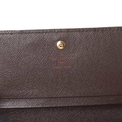Louis Vuitton Damier Ebene Porte-Monnaie Tresor Wallet 7 of 8