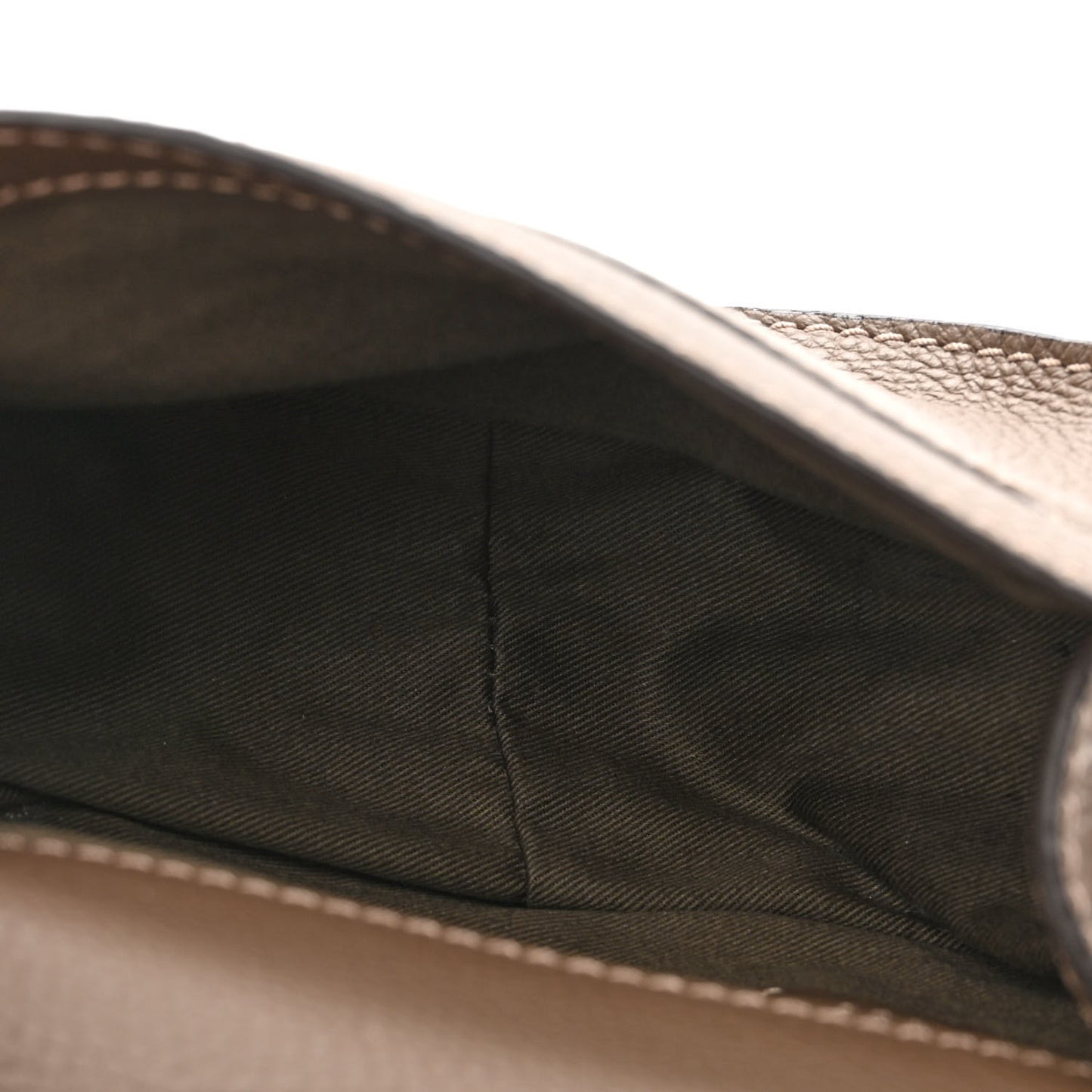Calfskin Mini Marcie Round Crossbody Bag Army Green