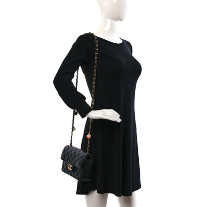 Chanel Lambskin Quilted Casino Chips Mini Flap Black 2 of 11