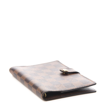Louis Vuitton Damier Ebene Small Ring Agenda Cover 4 of 7