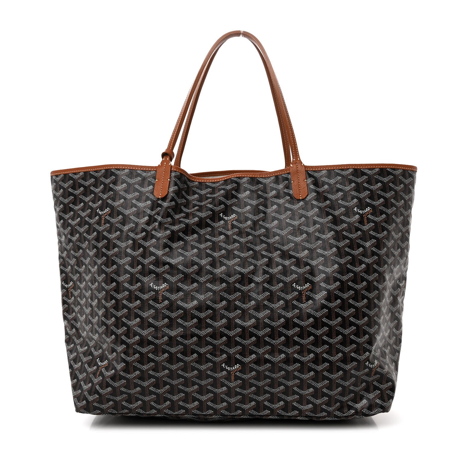 Goyard Goyardine Saint Louis GM Black Gold 1 of 12