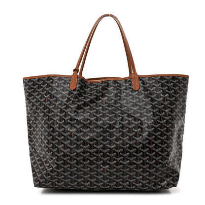 Goyard Goyardine Saint Louis GM Black Gold 1 of 12