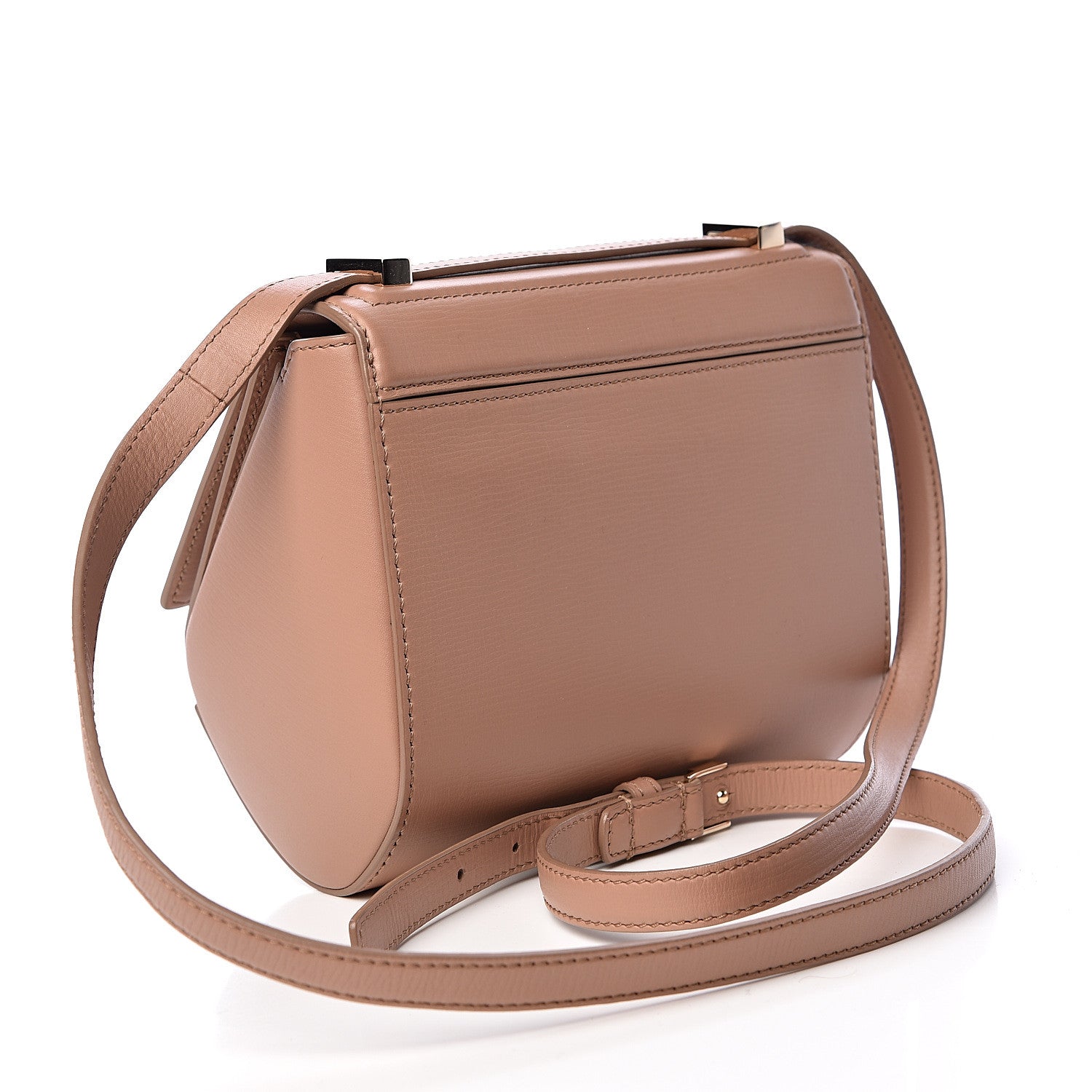 Givenchy Textured Calfskin Mini Pandora Box Crossbody Bag Old Pink 3 of 10