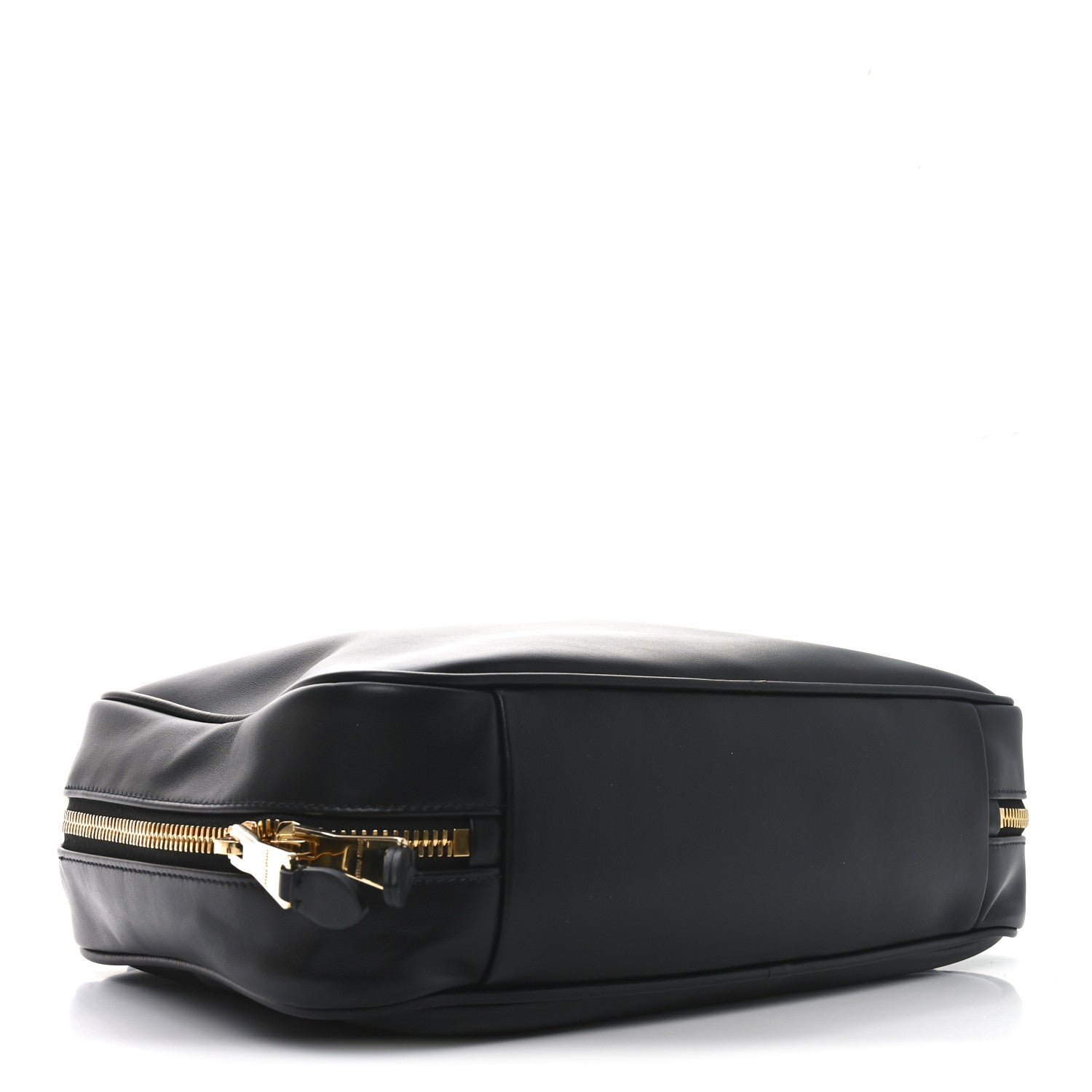 Miu Miu Soft Calf Softy Large Beau Top Handle Bag Black 4 of 9
