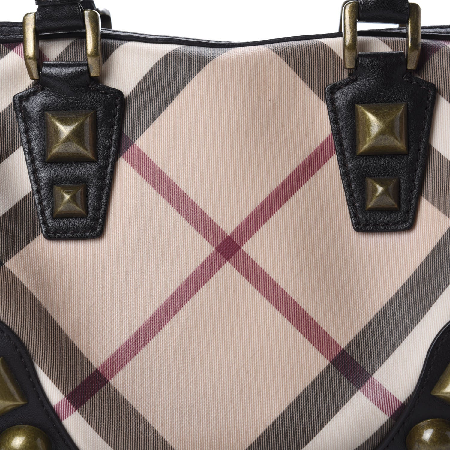 Burberry Supernova Mega Stud Chester Bowling Bag Chocolate 9 of 9