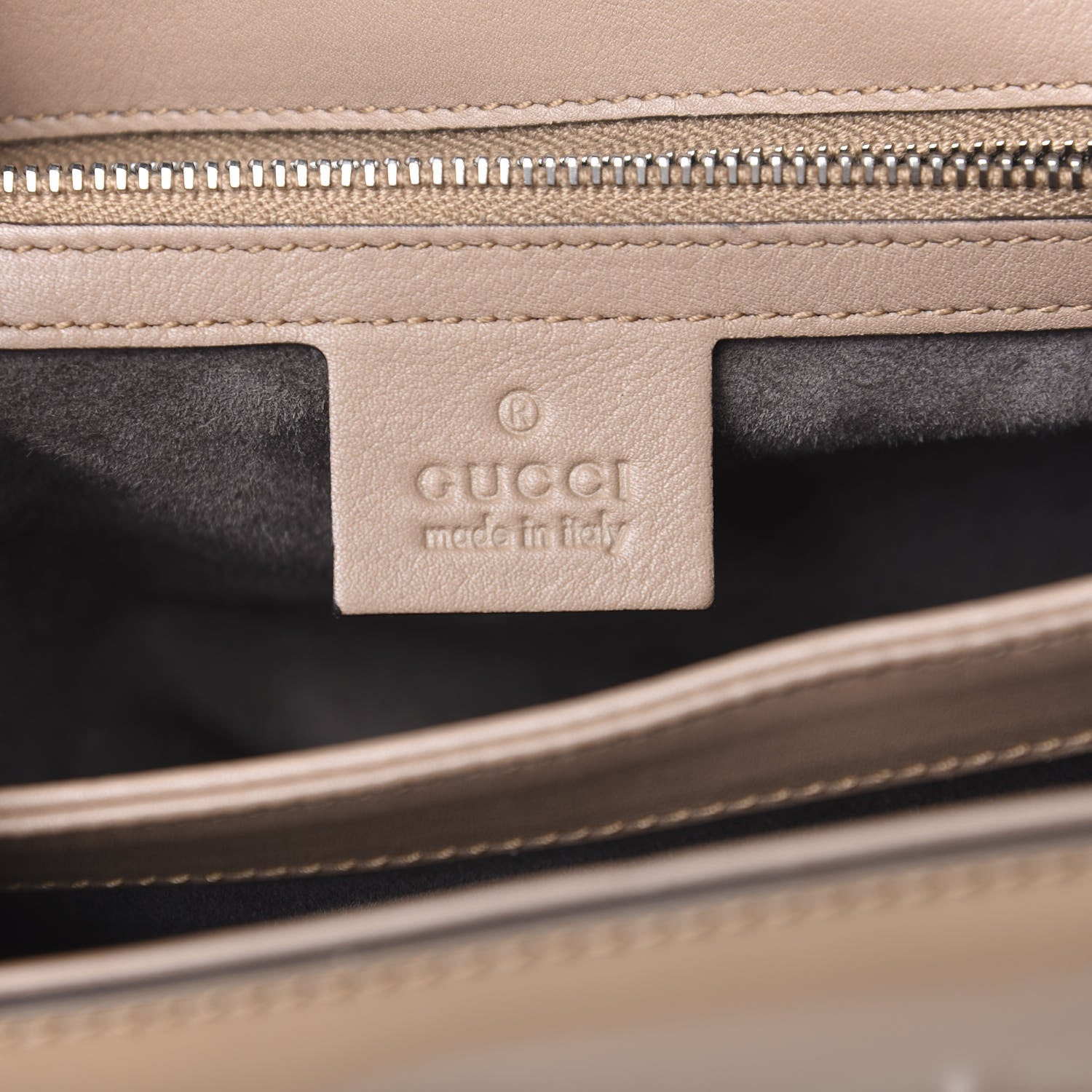 Gucci Regent Calfskin Bamboo Medium Lady Lock Top Handle Bag Dark Bamboo 5 of 9