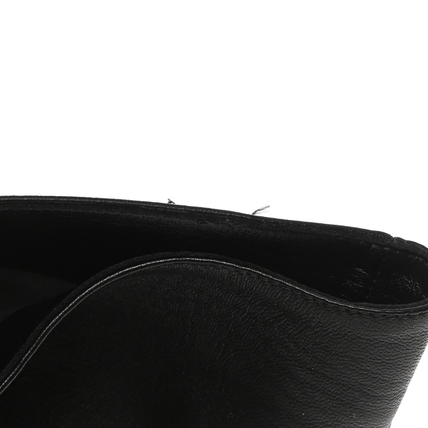 Christian Louboutin Nappa So Frenchissima 100 Knee High Boots 38.5 Black 10 of 12